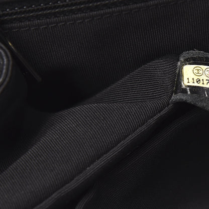 Chanel Lambskin Quilted Small Messenger Bag Black 7 of 17