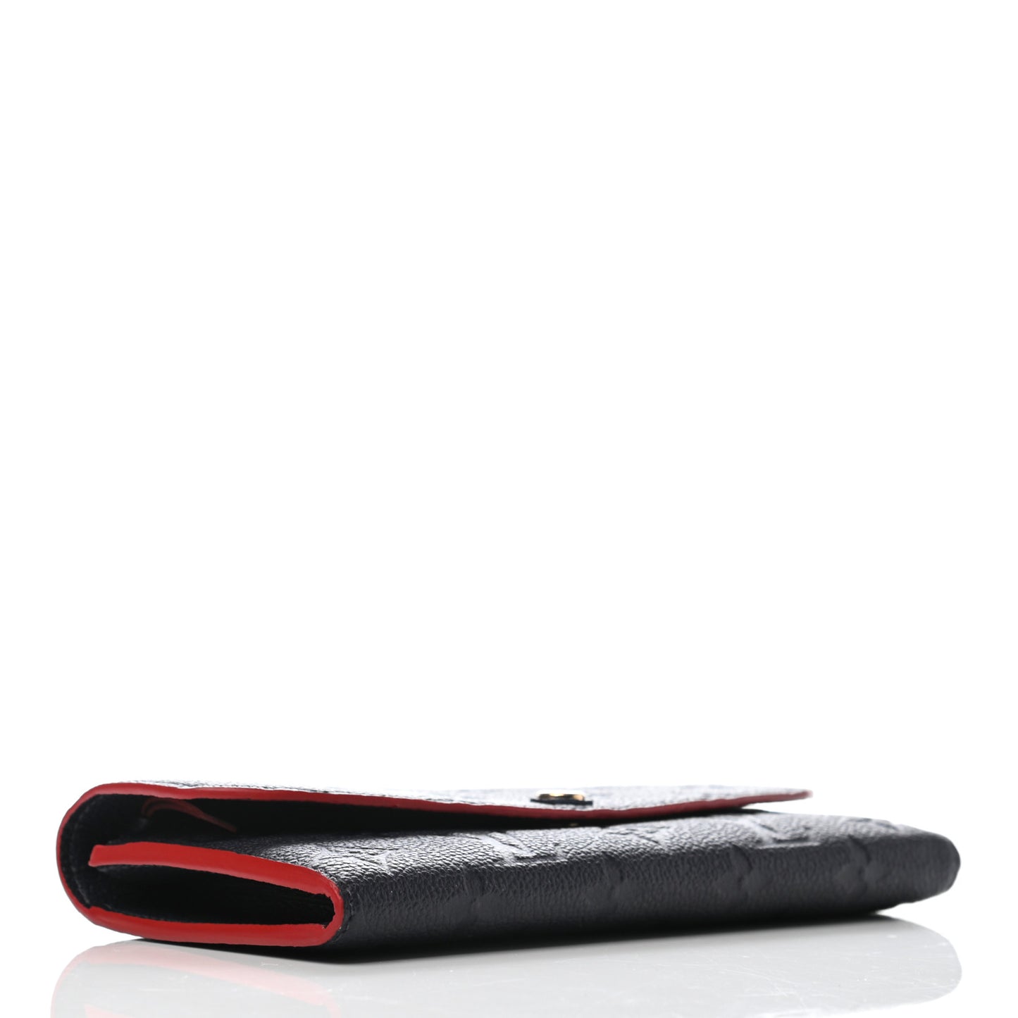 Empreinte Emilie Wallet Marine Rouge