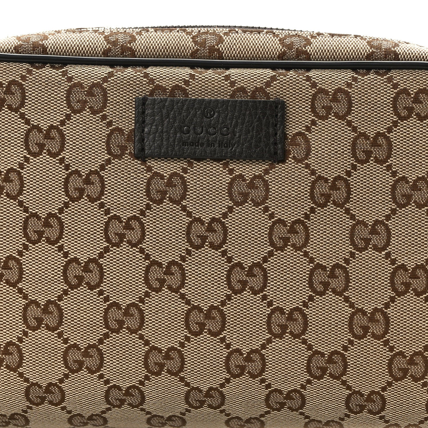 Gucci Monogram Belt Bag Dark Brown 8 of 14