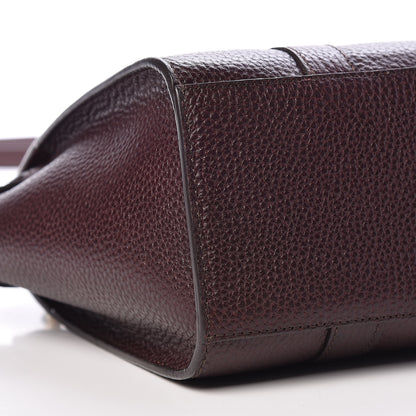 Mulberry Grained Vegetable Calfskin Mini Zipped Bayswater Oxblood 6 of 10