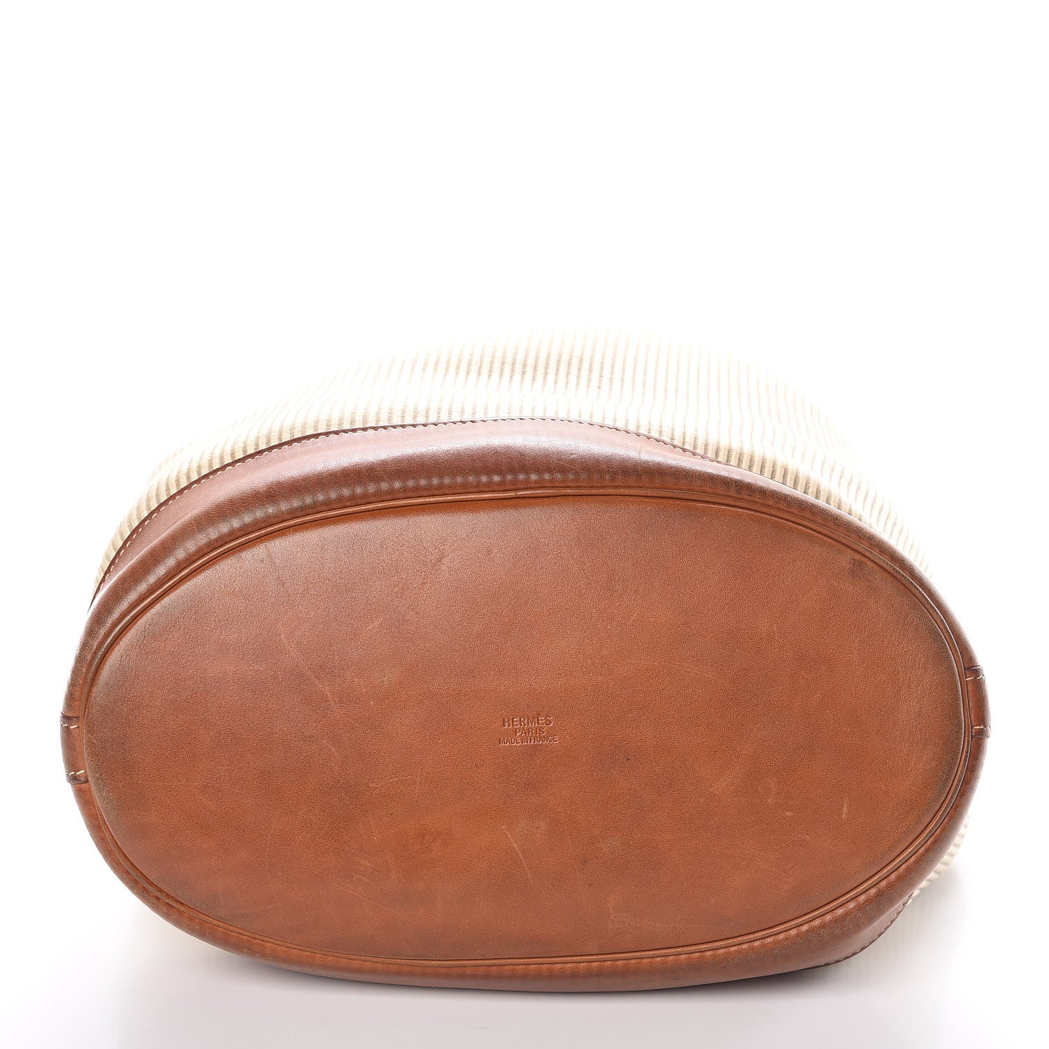 Hermes Crinoline Natural Barenia Market GM 6 of 10
