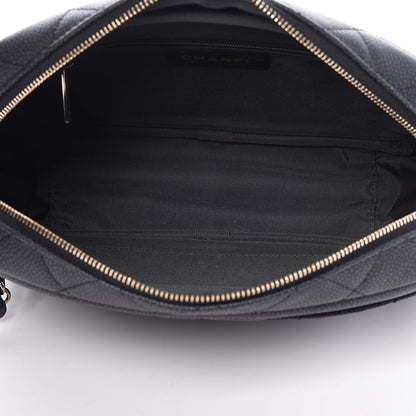 Chanel Caviar Quilted Medium Coco Tassel Camera Case Black 5 of 7