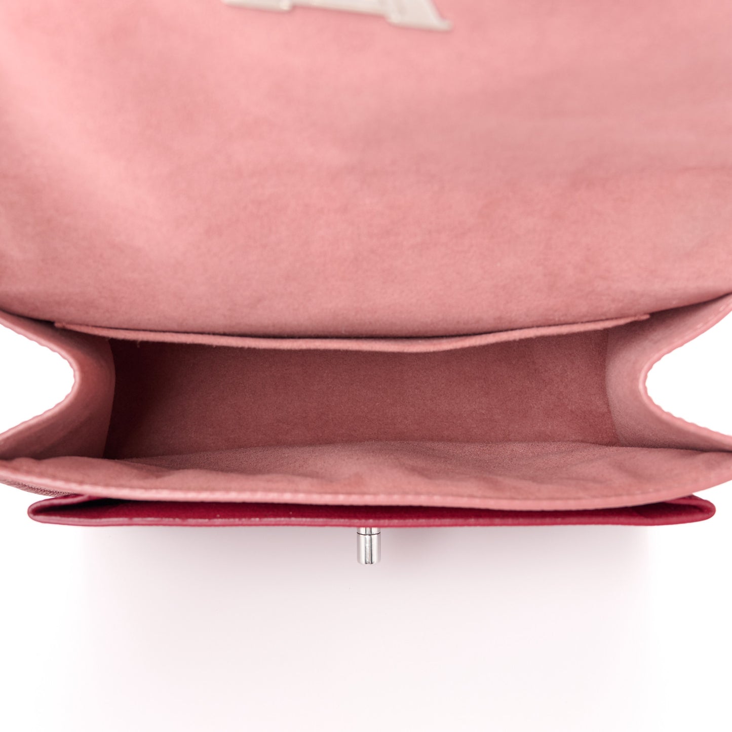 Soft Calfskin Mylockme Chain Bag BB Rose Boudoir Lie de Vin
