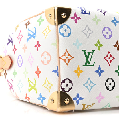 Louis Vuitton LV X TM Monogram Multicolor Speedy Bandouliere 25 White 8 of 10