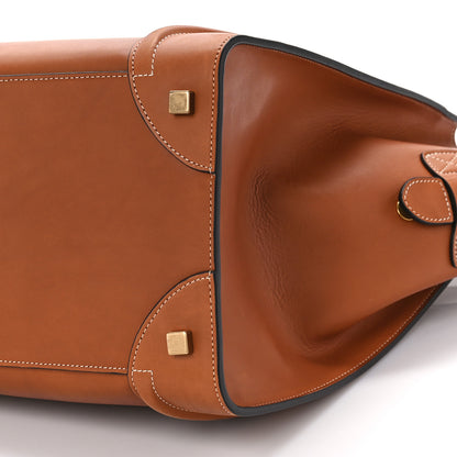 Celine Natural Calfskin Mini Luggage Tan 8 of 9
