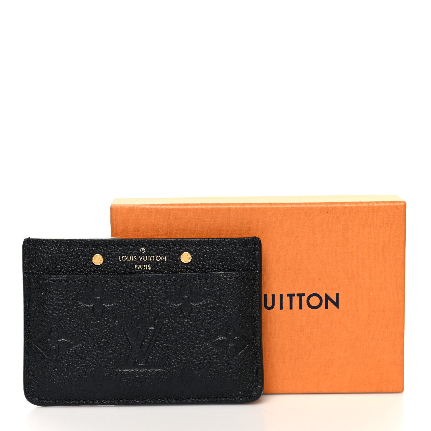 Louis Vuitton Empreinte Card Holder Black 8 of 8