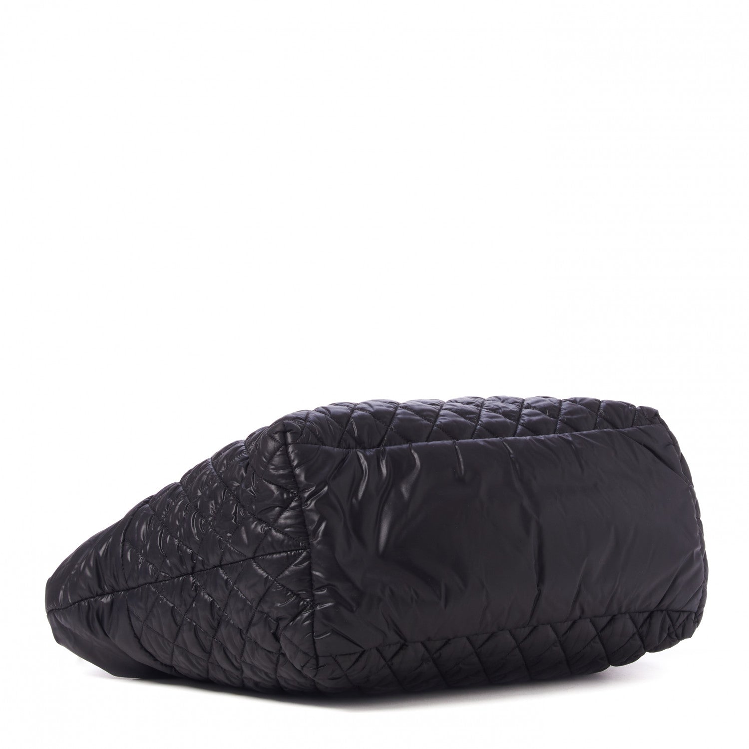 Chanel Nylon Quilted Large Coco Cocoon Tote Black 4 of 10