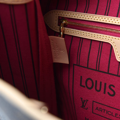 Louis Vuitton Monogram Neo Neverfull MM Pivoine 7 of 10
