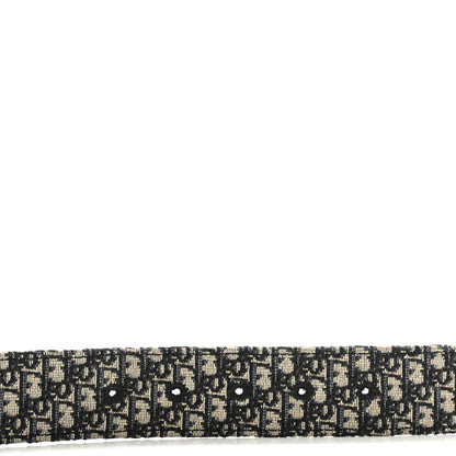 Christian Dior Oblique CD Diamond Belt 90 36 Blue Multi 4 of 6