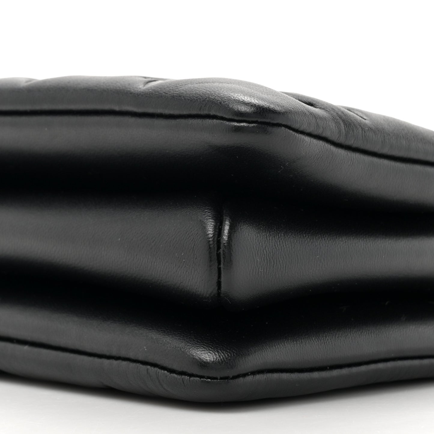 Lambskin Embossed Monogram Coussin BB Black