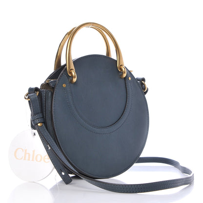 Chloe Goatskin Suede Small Pixie Bag Silver Blue 3 of 8