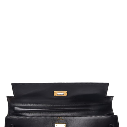 Hermes Box Kelly Sellier 32 Black 7 of 37
