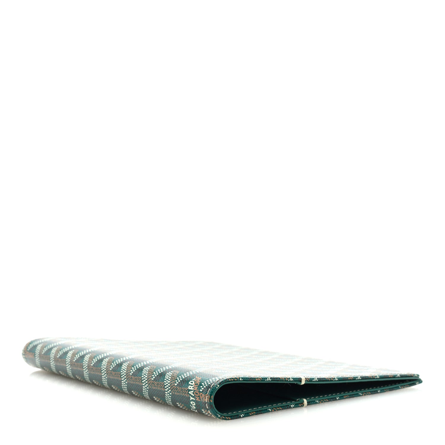 Goyard Goyardine Castiglione Document Cover Green 4 of 6