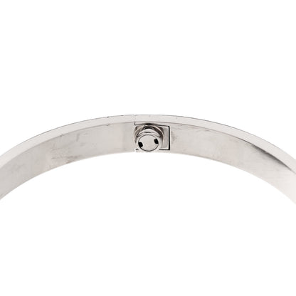 Cartier 18K White Gold LOVE Bracelet 20 8 of 8