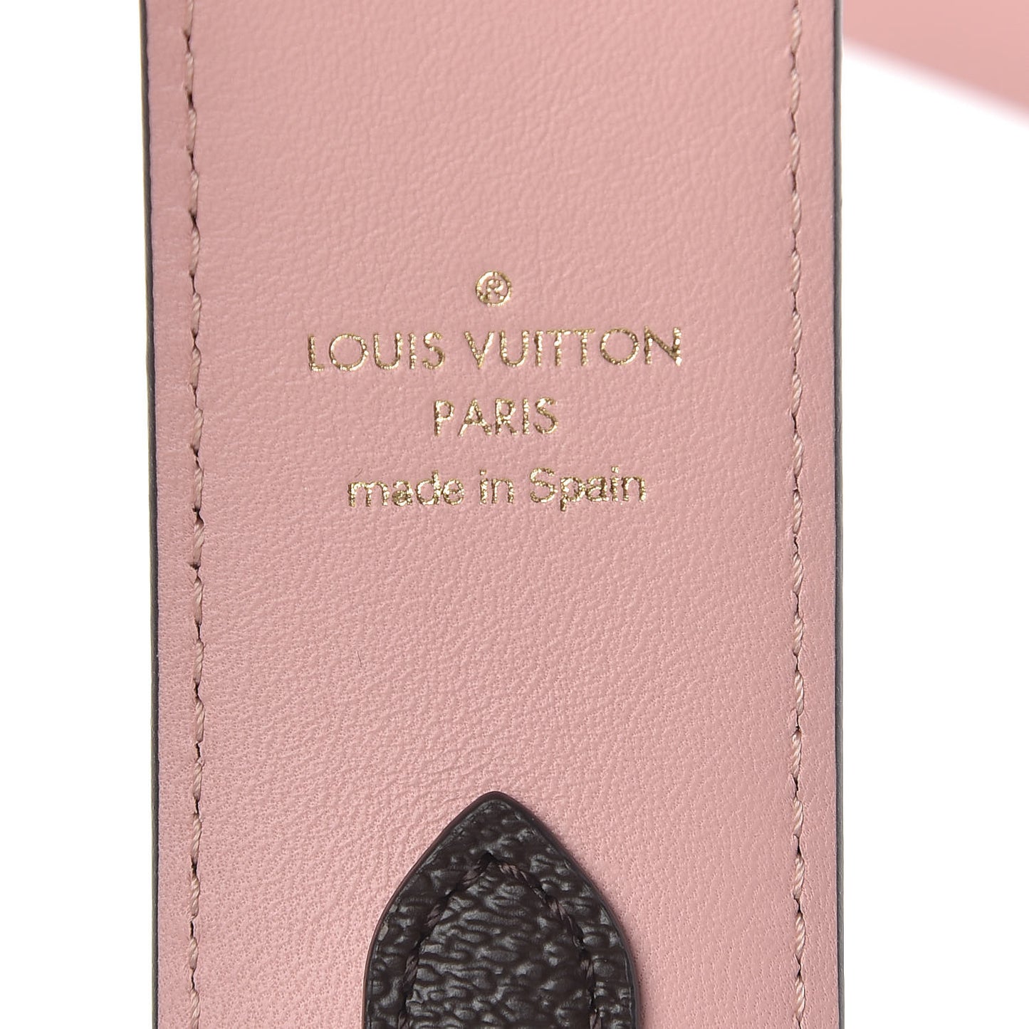 Monogram Bandouliere Shoulder Strap Rose Poudre