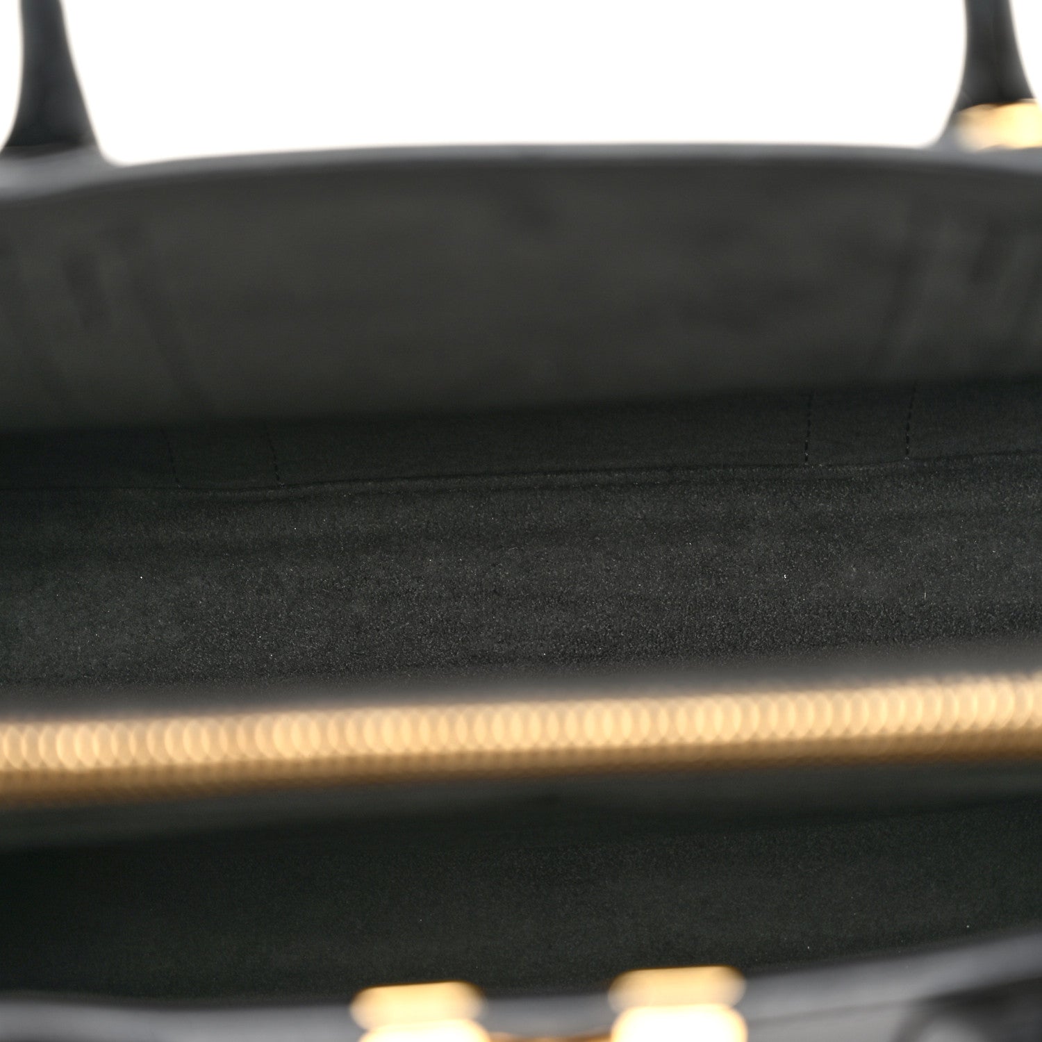 Louis Vuitton Monogram Cuir Plume Very Tote MM Black 6 of 10