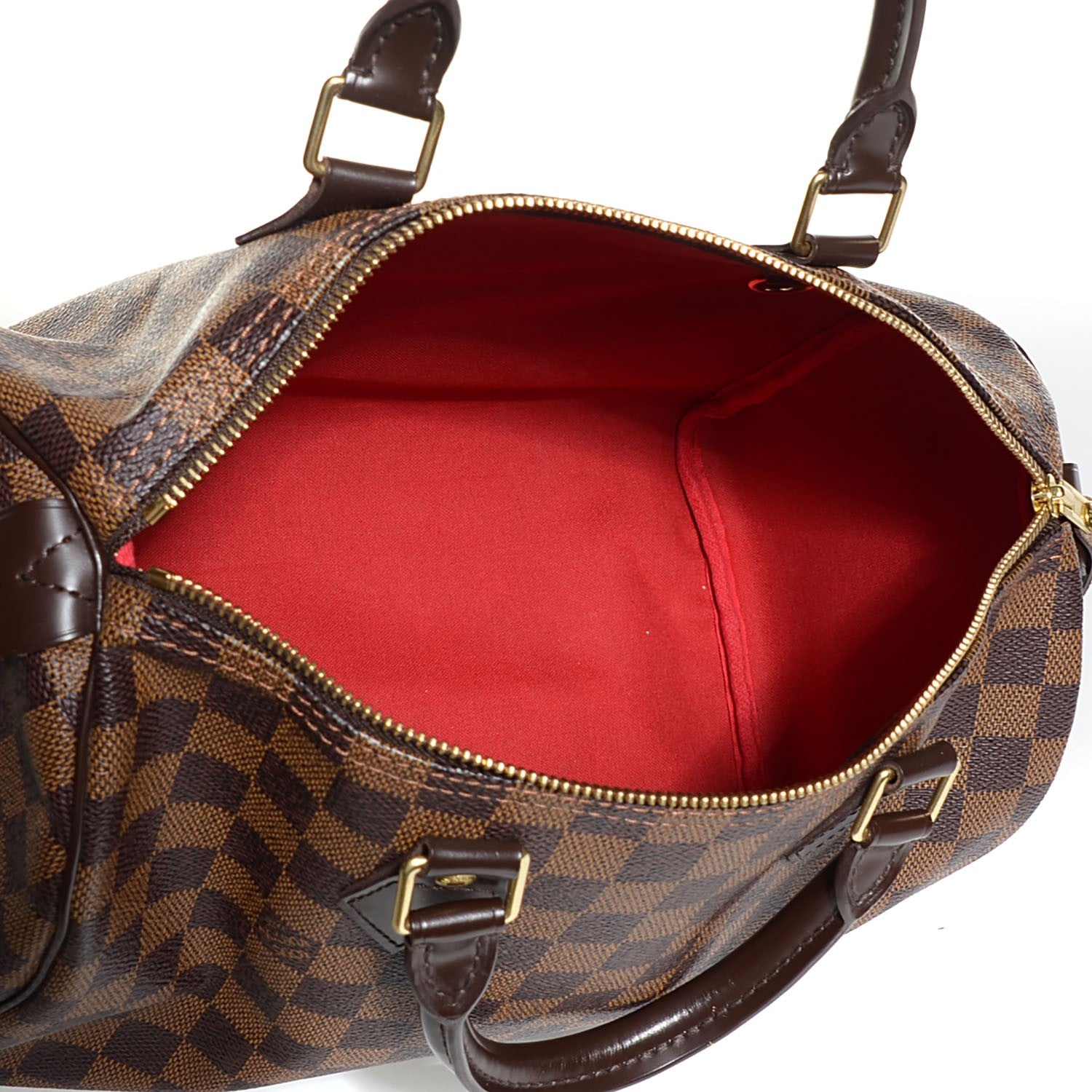 Louis Vuitton Damier Ebene Speedy 30 5 of 7