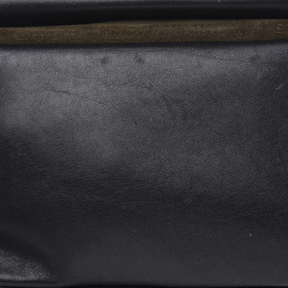 3.1 Phillip Lim 3.1 Lambskin Suede Bi-Color Fringe Mini Bianca Backpack Dark Moss Black 10 of 11