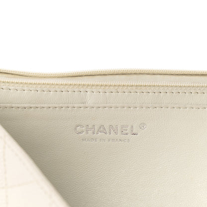 Chanel Washed Caviar Quilted 2.55 Reissue 226 Bijoux Chain Flap White 8 of 11