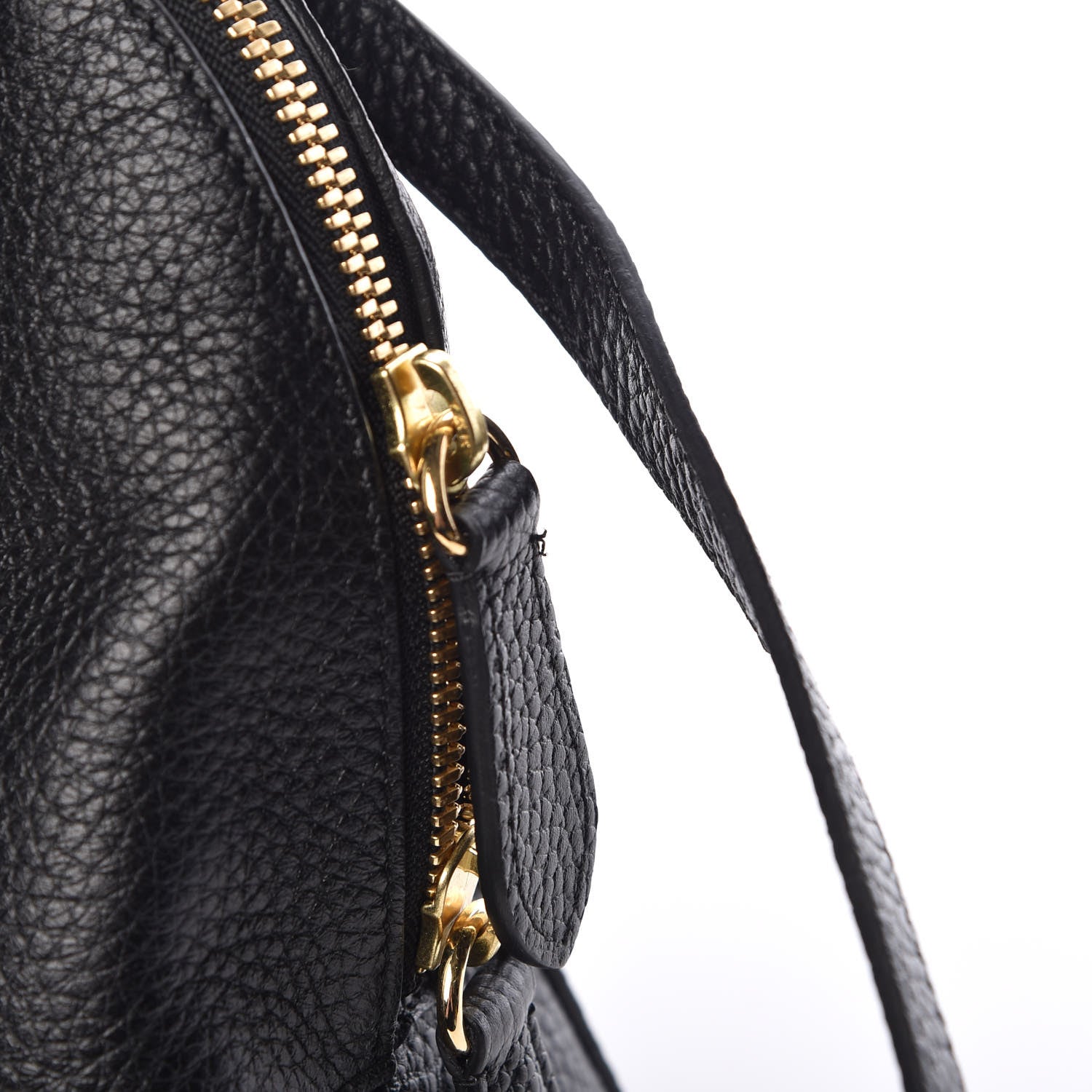 Burberry London Grainy Calfskin Small Greenwood Bowling Bag Black 11 of 13