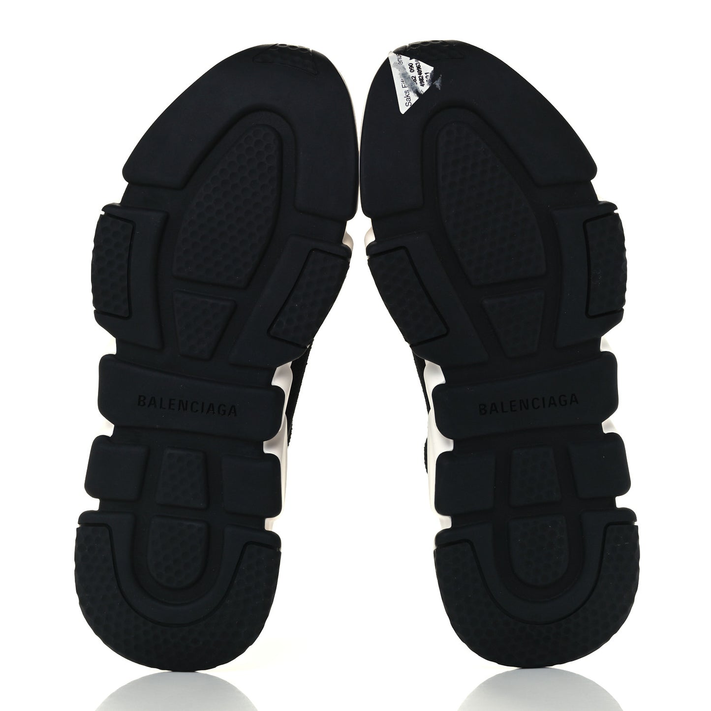 Neoprene Knit Womens Speed Sneakers 39 Black White