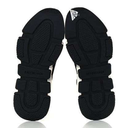 Balenciaga Neoprene Knit Womens Speed Sneakers 39 Black White 6 of 11