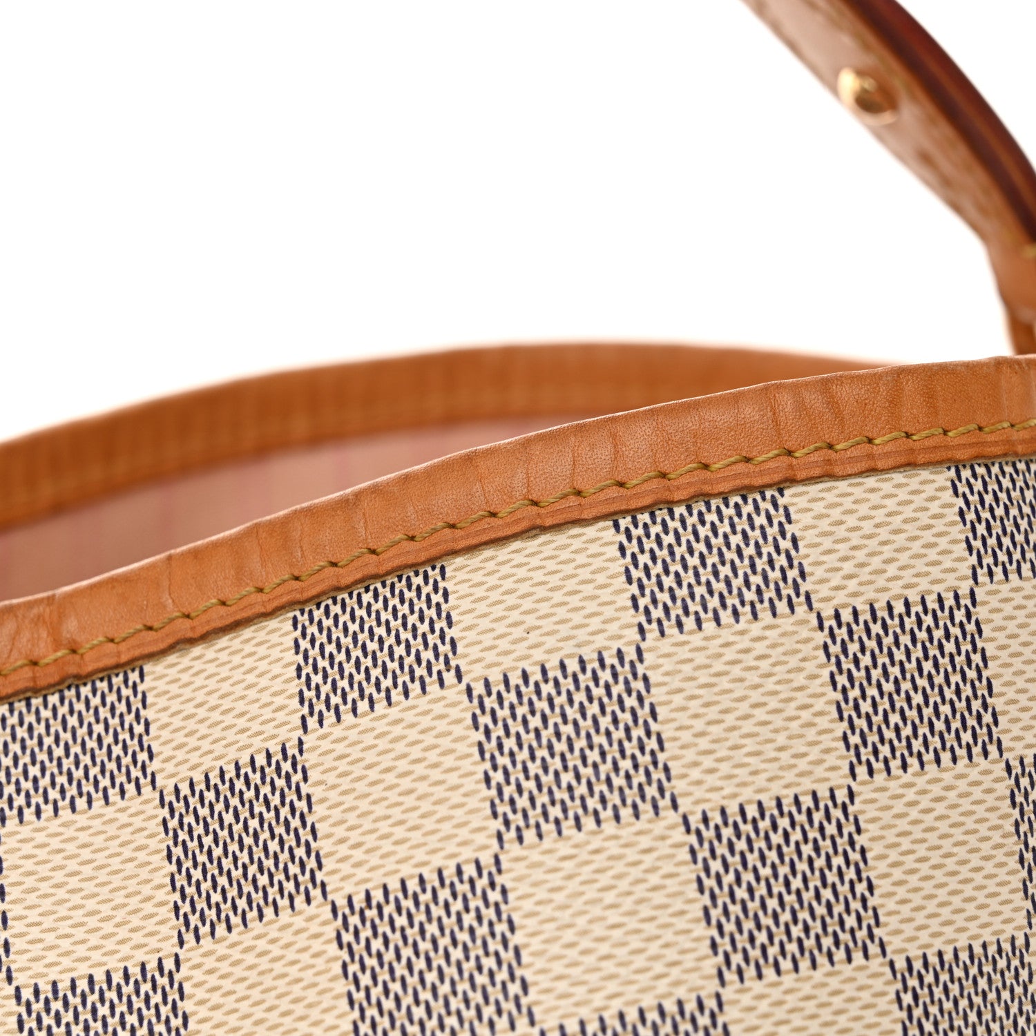 Louis Vuitton Damier Azur Delightful MM Rose Ballerine 11 of 15