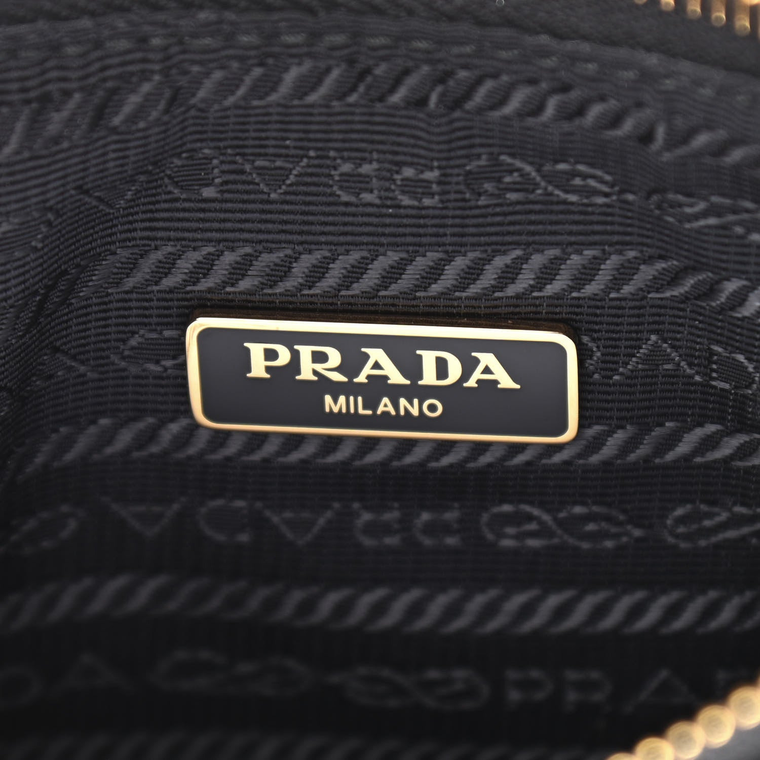 Prada Saffiano Lux Re-Edition 2005 Shoulder Bag Black 5 of 12