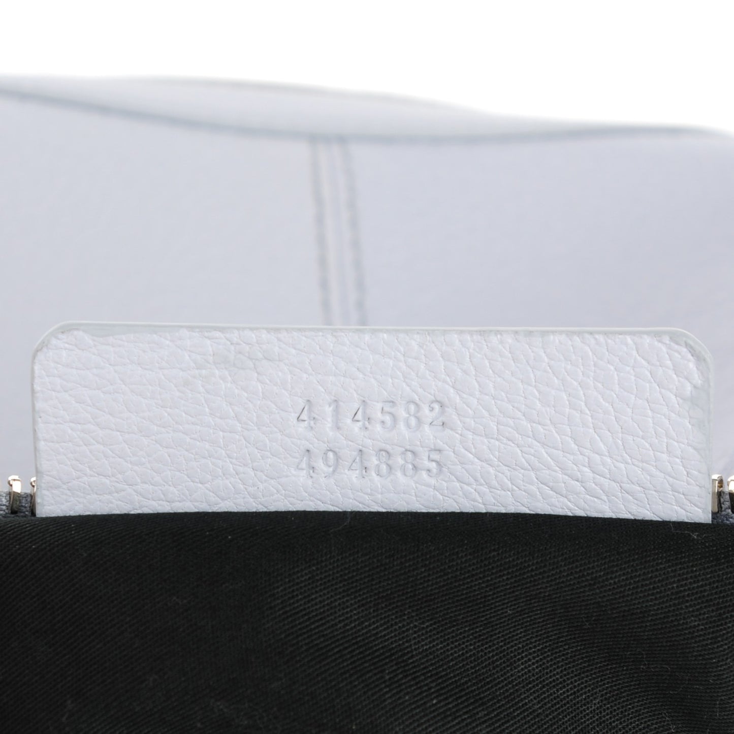 Calfskin De Manta Clutch Cloud Blue