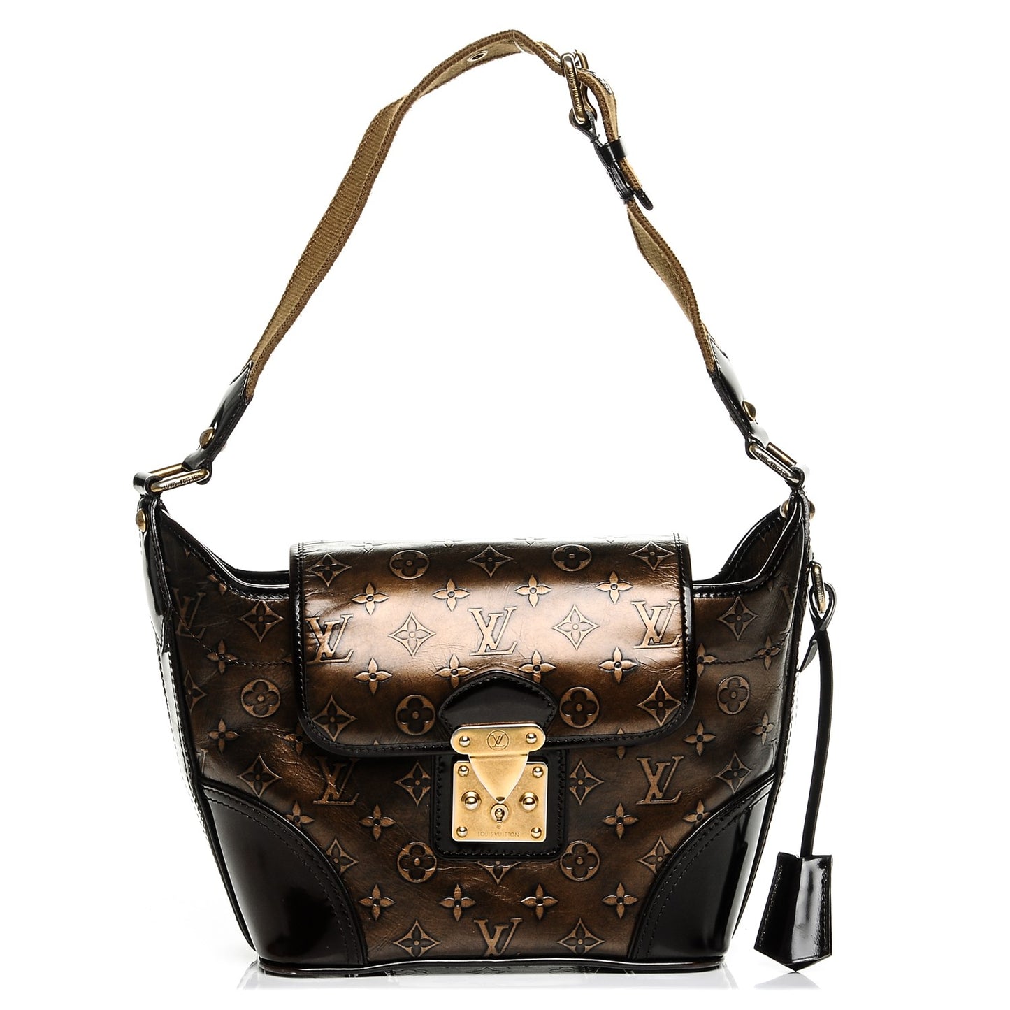 Monogram Embossed Sergent PM Bronze