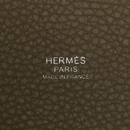 Hermes Taurillon Clemence Picotin Lock 18 PM Sauge 5 of 10
