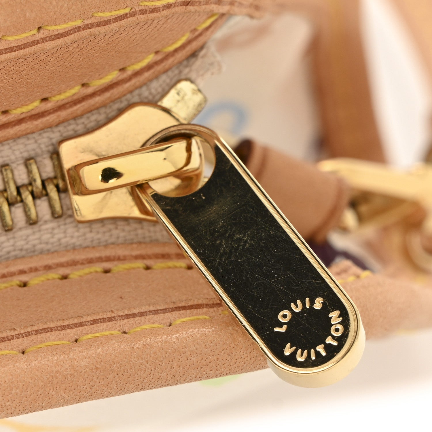 Louis Vuitton Monogram Multicolor Shirley White 10 of 11
