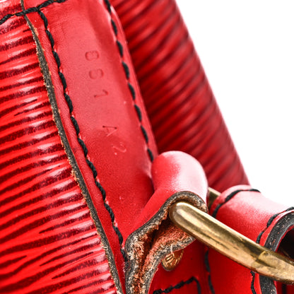 Louis Vuitton Epi Noe Castillan Red 10 of 10