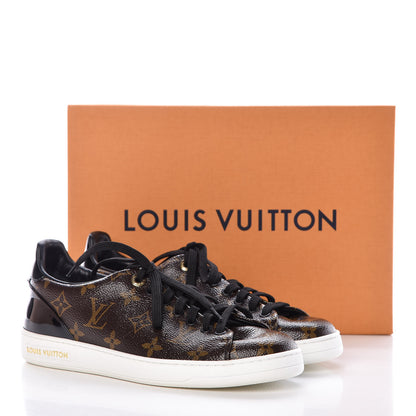 Louis Vuitton Patent Monogram Frontrow Sneakers 37.5 12 of 12