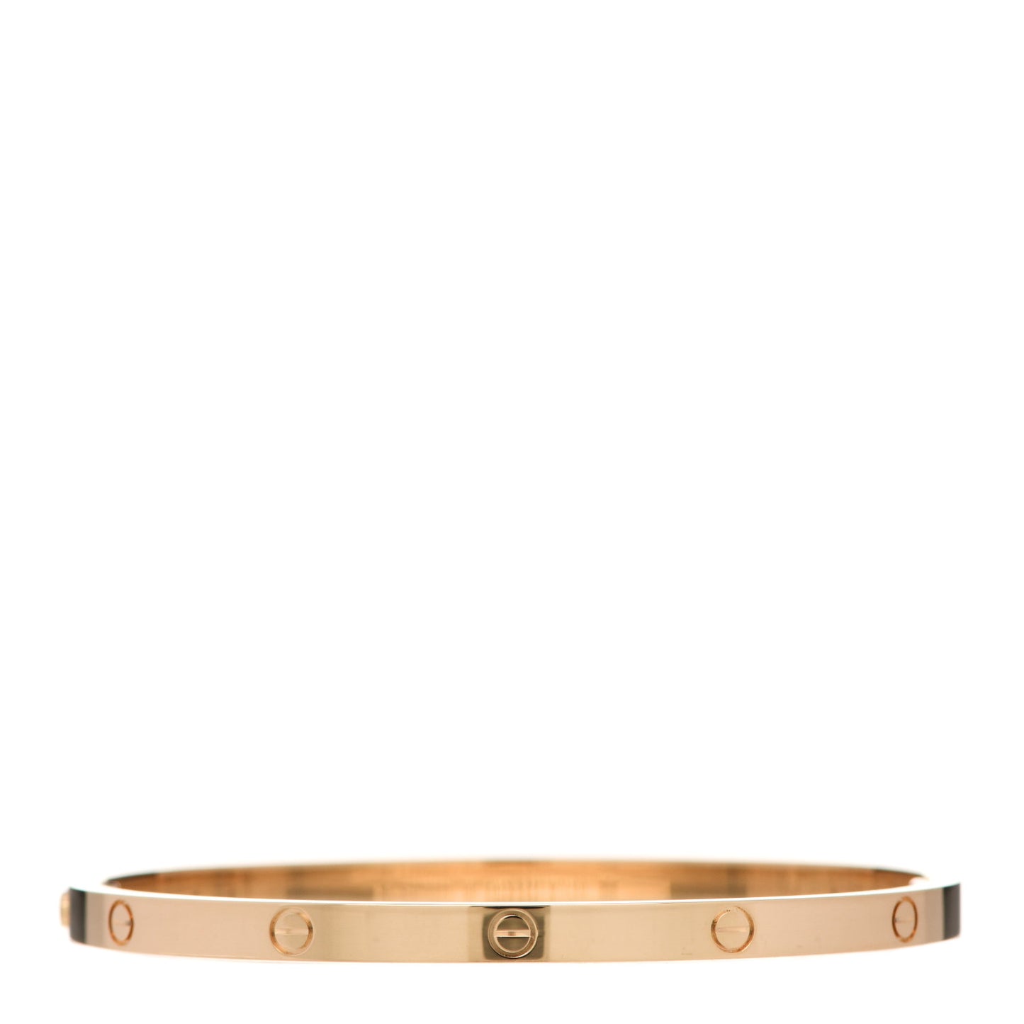 18K Yellow Gold Small LOVE Bracelet 16