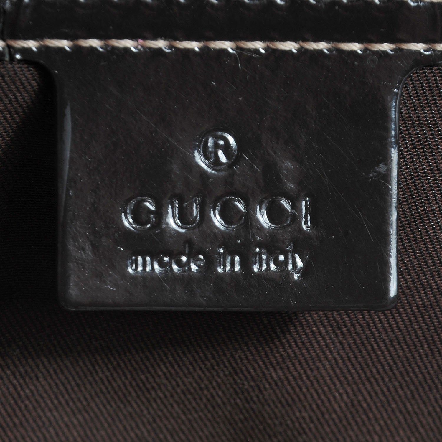 Gucci GG Plus Monogram Medium Joy Boston Dark Brown 7 of 8