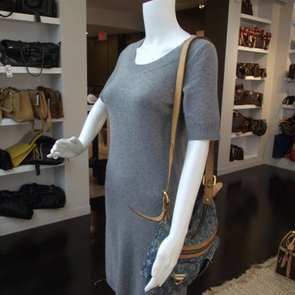 Louis Vuitton Denim Baggy PM Long Strap 2 of 10