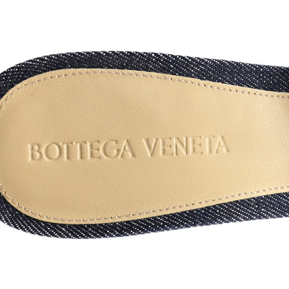 Bottega Veneta Denim Matelasse Padded Mule Sandals 39 Indigo 8 of 9