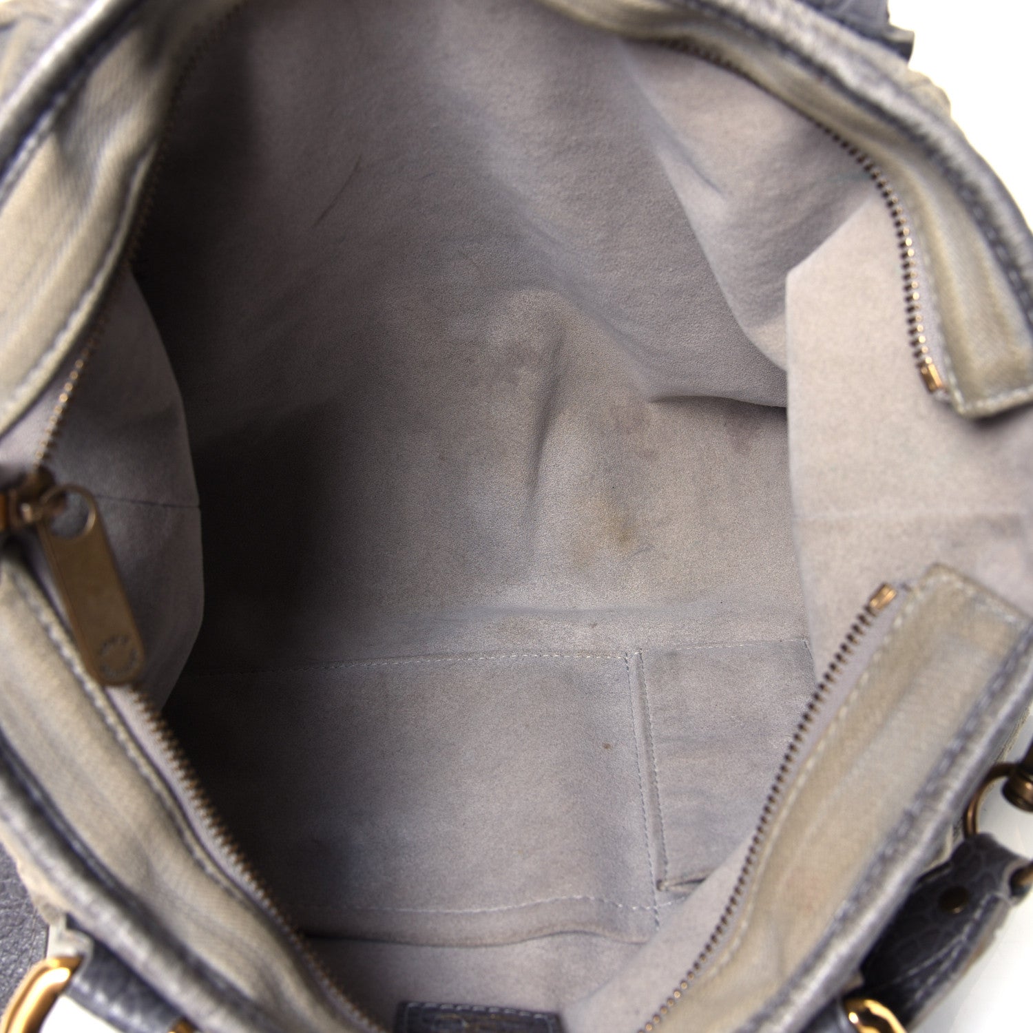 Louis Vuitton Denim Neo Cabby MM Grey 4 of 4