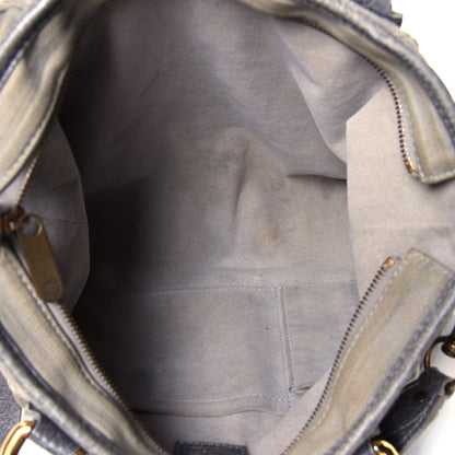 Louis Vuitton Denim Neo Cabby MM Grey 4 of 4