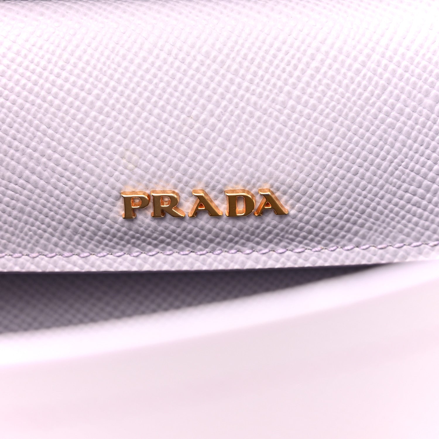 Prada Saffiano Cuir Small Double Bag Glicine 6 of 12