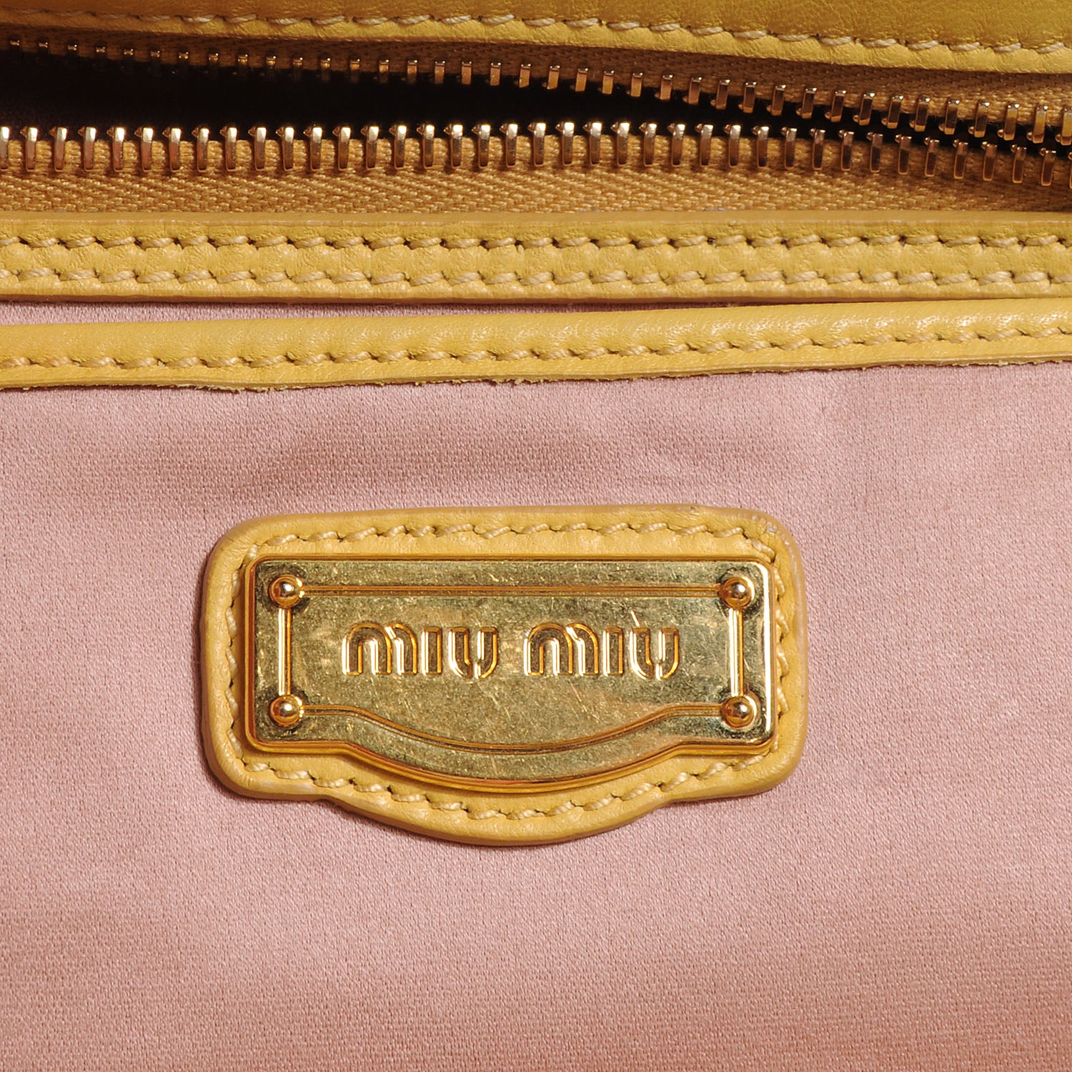 Miu Miu Leather Matelasse Tote Ginestra 9 of 12