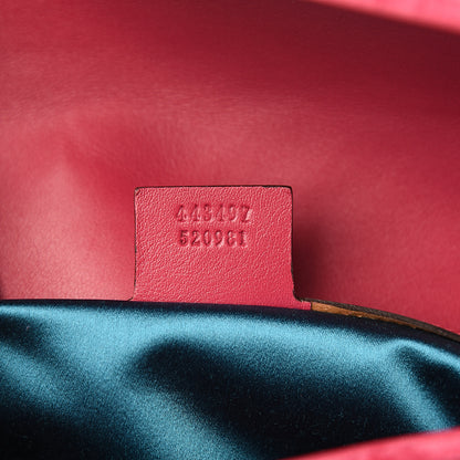Gucci Velvet Matelasse Small GG Marmont Shoulder Bag Light Raspberry Rose 6 of 9