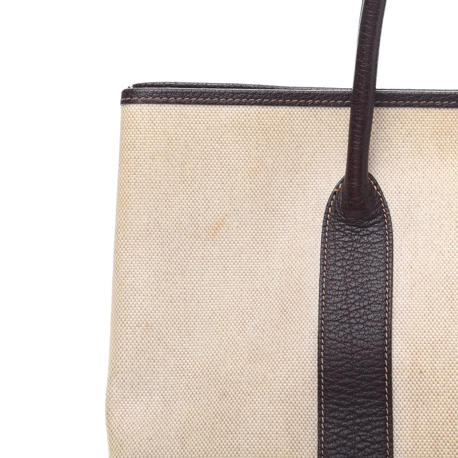 Hermes Toile Buffle Gala Garden Party Tote 36 MM Marron Fonce 13 of 15