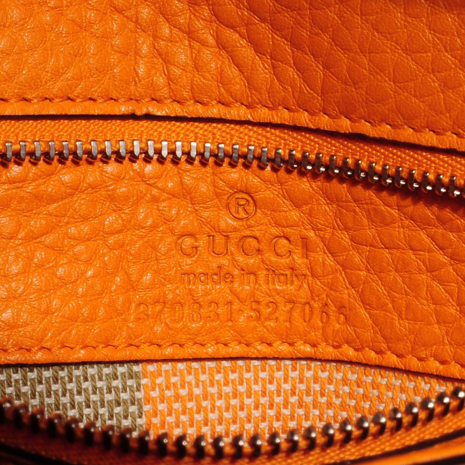 Gucci Cellarius Calfskin Small Bamboo Daily Top Handle Bag Curcuma 5 of 8