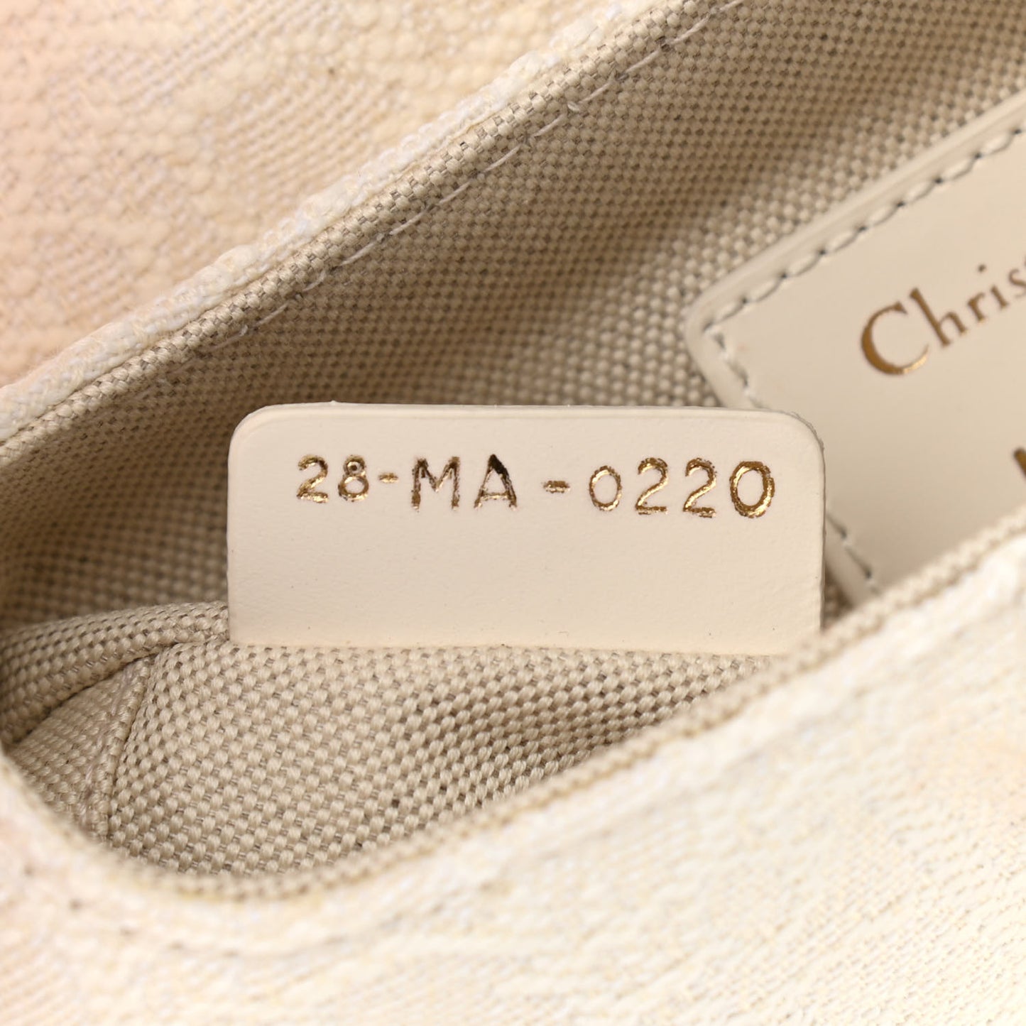 Oblique Mini Saddle Bag White