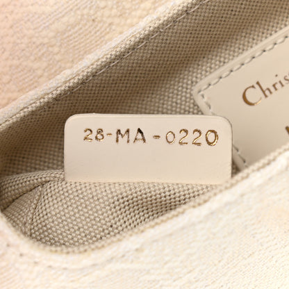 Christian Dior Oblique Mini Saddle Bag White 7 of 11