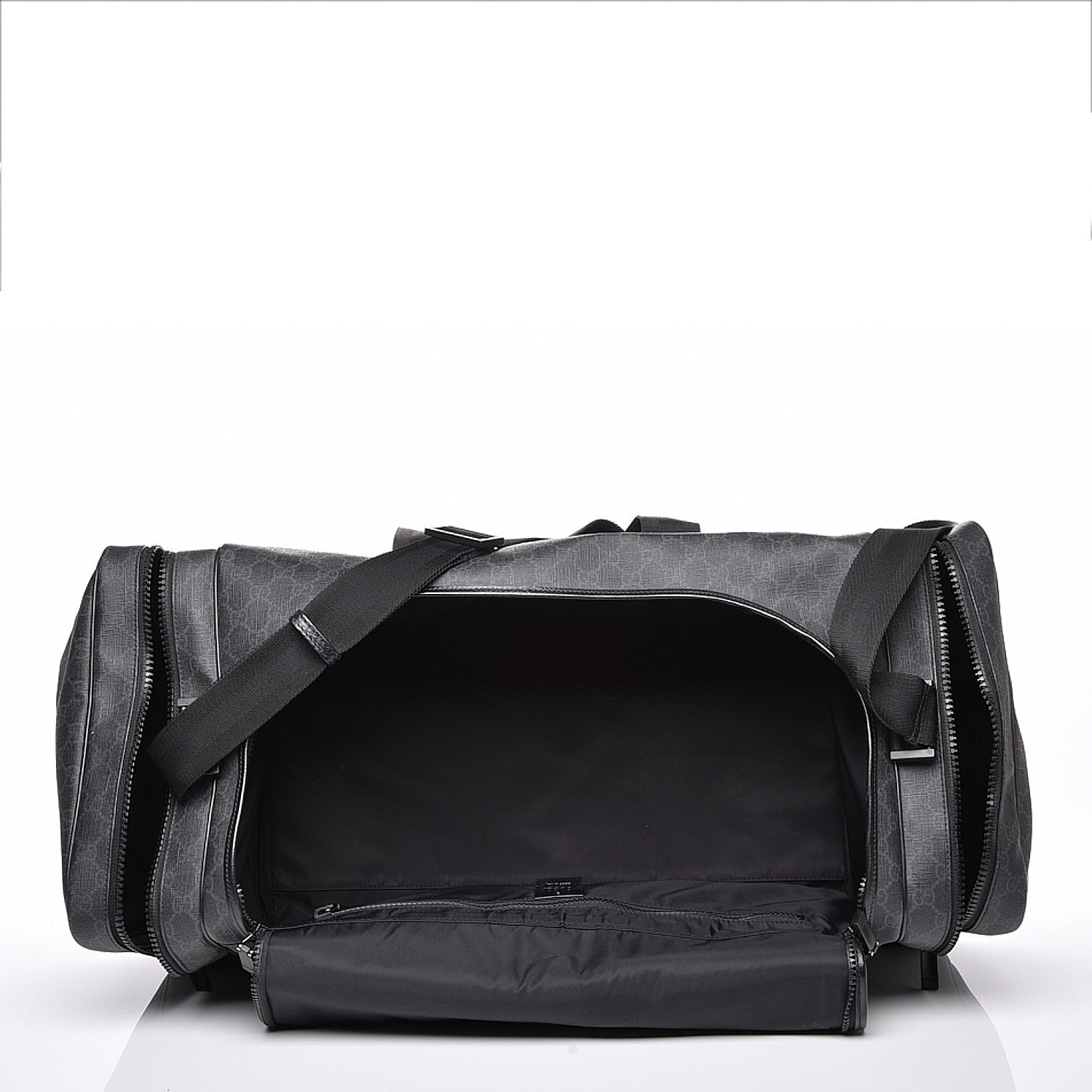 Gucci GG Plus Monogram Large Duffle Black 5 of 8