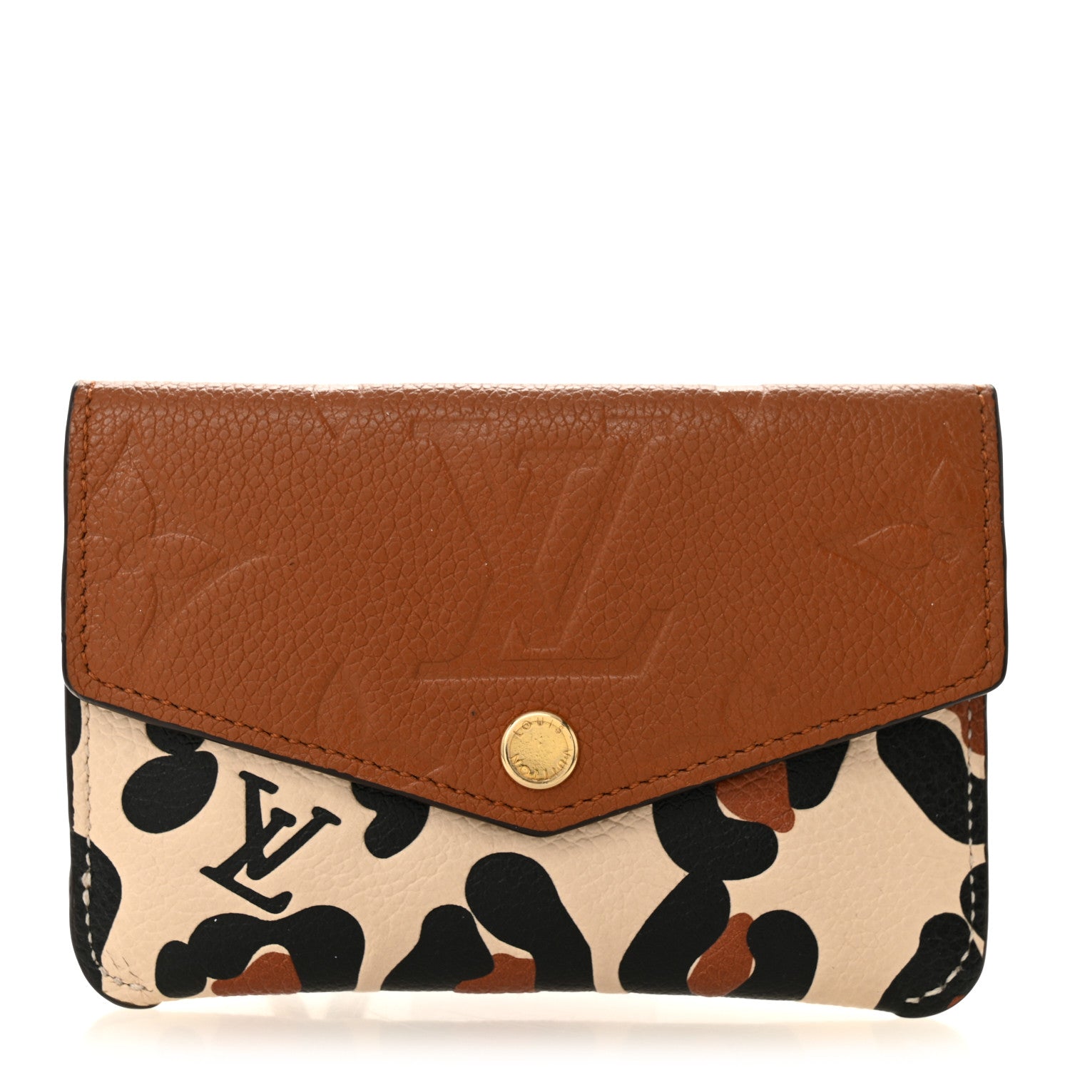 Louis Vuitton Empreinte Monogram Giant Wild At Heart Key Pouch Caramel 1 of 9