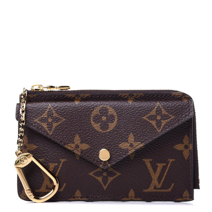 Louis Vuitton Monogram Recto Verso Card Holder Black 1 of 10